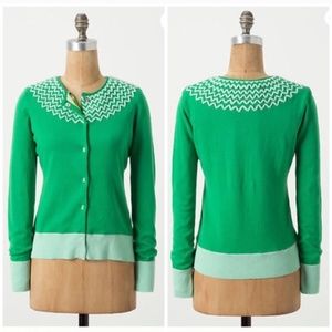Anthropologie Tabitha Green Cardigan sz L NWT